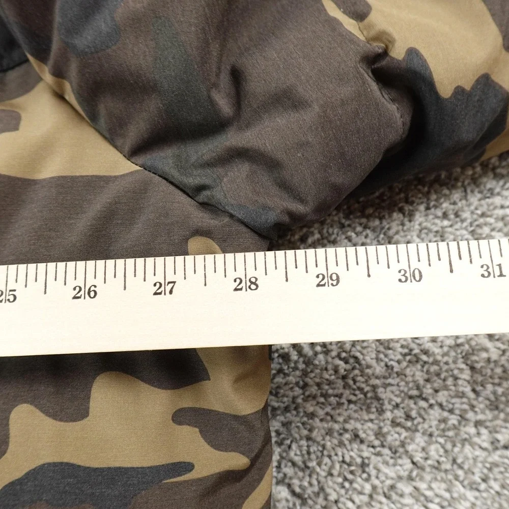 NEW Levis Jacket Mens 2XL Green Camo Quilted Puffer Coat Full Zip Insulated Hunt